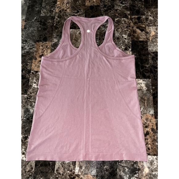 LULULEMON SWIFTLY TECH RACERBACK TANK TOP PINK COLOR SIZE 10 - Picture 2 of 10